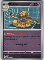 Kadabra 055/132 Mega Evolution