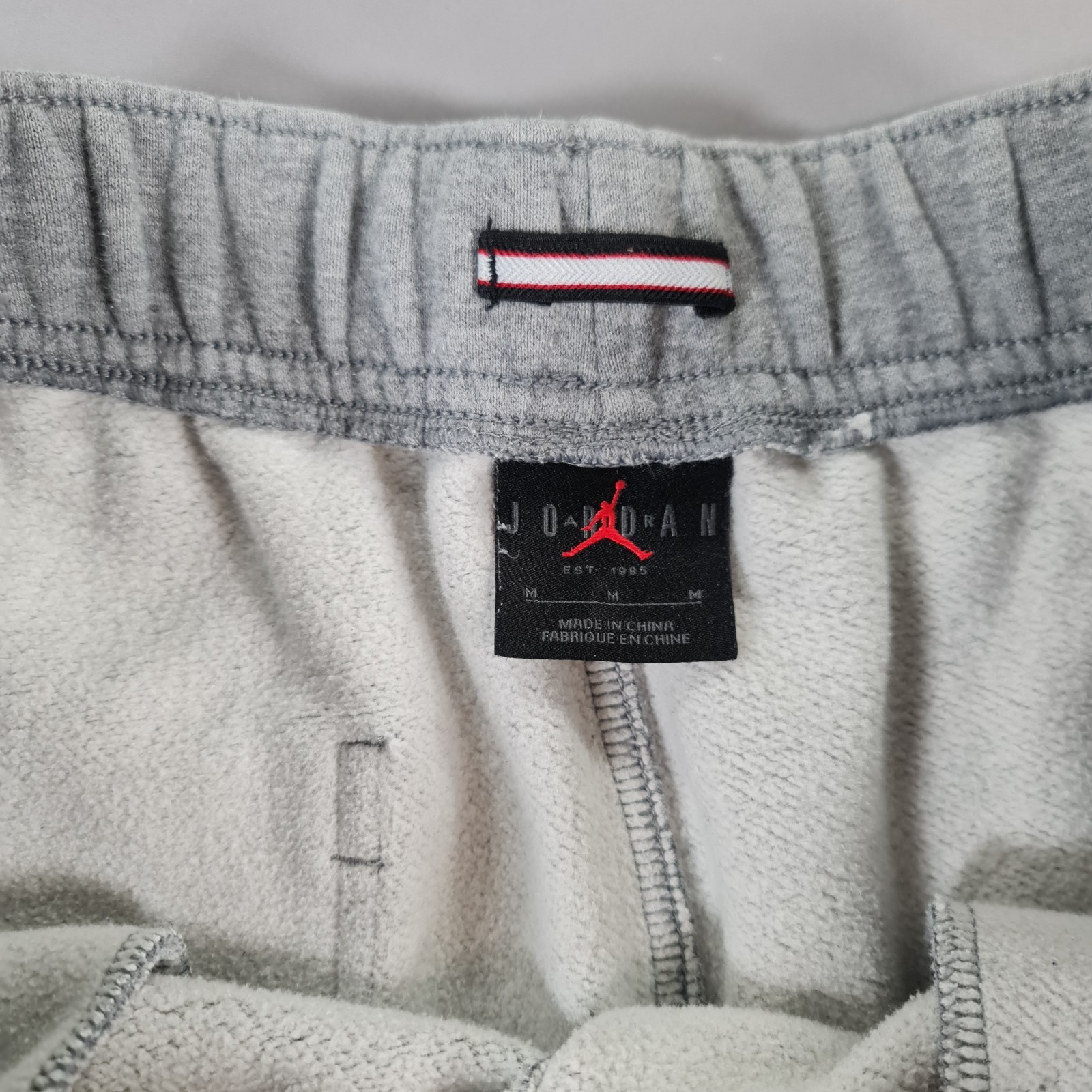 Jordan Mens Tracksuit Set Grey Medium Jumpman Hoodie & Joggers Fleece DA9820 091 thumbnail 16