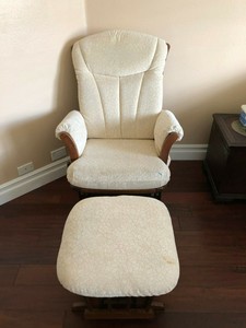 dutailier glider and ottoman