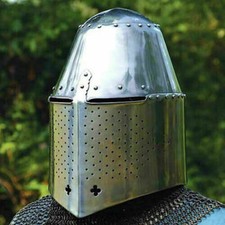 Christmas MEDIEVAL GREAT HELMET KNIGHT TEMPLAR CRUSADER KNIGHT HELMET TR20