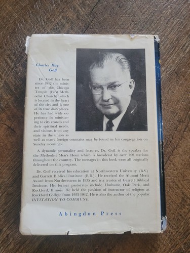 Vintage Chapel in the Sky by Charles Ray Goff SIGNED Inscription 1960 - Picture 2 of 5