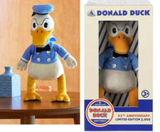 Disney Parks Donald Duck 85th Anniversary Plush Figure Limited Edition 3000 NEW