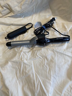 Revlon Perfect Hair Styling Curling Iron  Model RV051 Tested in Great Condition