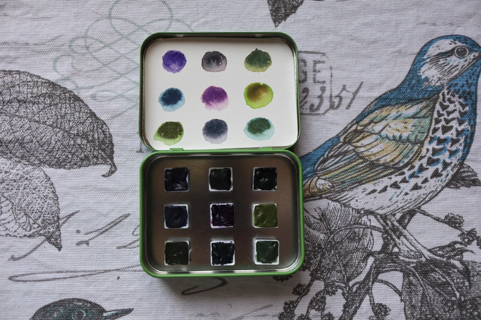 Color Shifting - Daniel Smith Watercolor Set of 9 - Image 3 of 4