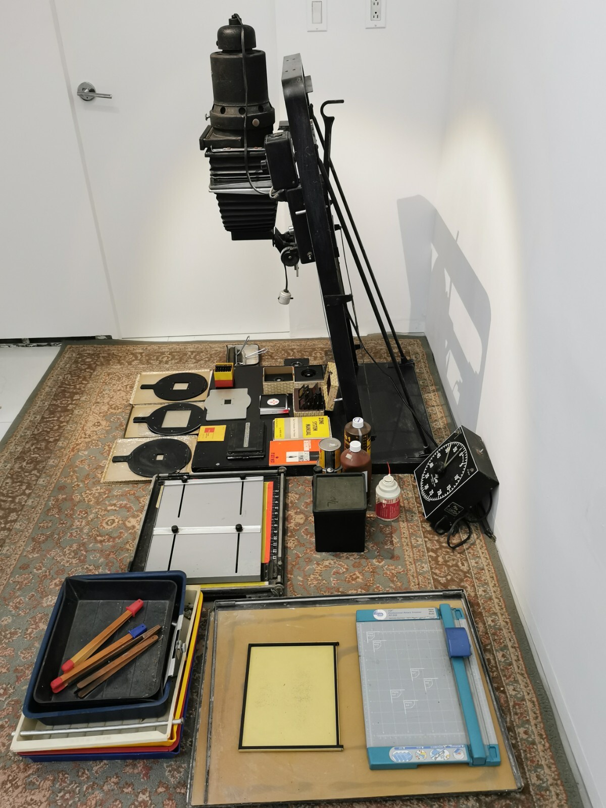 Beseler enlarger and various darkroom equipment eBay