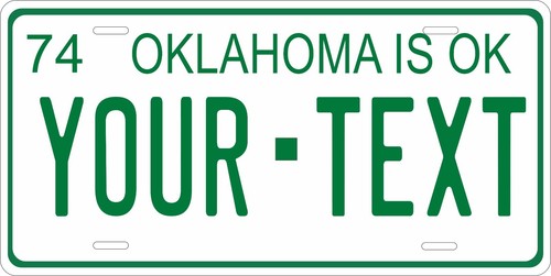 Targhe personalizzate per auto o moto dell'Oklahoma State - Foto 48 di 63