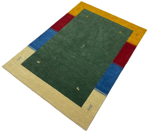 Orientteppich Gabbeh Handgewebt Teppich 100% Wolle Handloom Brücke Fussmatten - Bild 24 von 34