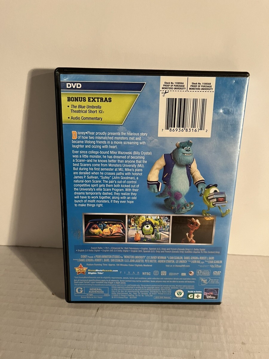 Disney·PIXAR Monsters University CD MONSTERS UNIVERSITY Original Movie Score CD RANDY NEWMAN
