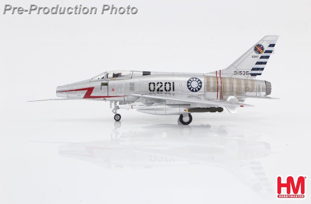 ホビーマスター　F-100D super sabre F-100D Super Sabre 1:72 Diecast Model - Hobby Master HM