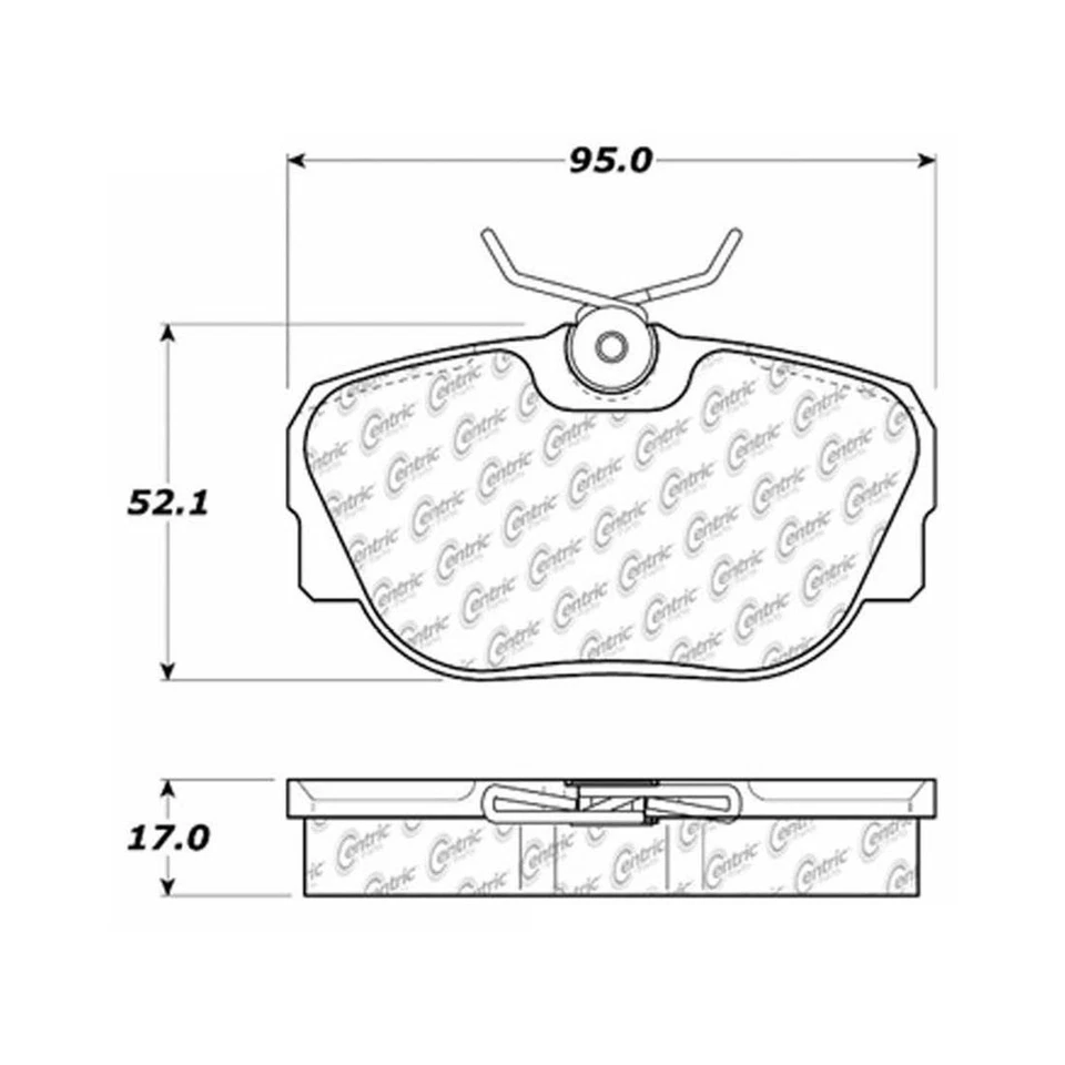 Rotores de disco de freno trasero + pastillas de freno de cerámica 3 piezas para Land Rover Discovery 1999 Foto 4 de 4