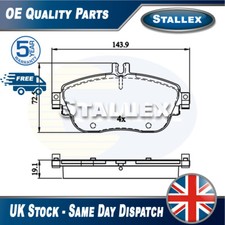 Adatto a Mercedes Classe A GLA Classe B CLA Set pastiglie freno anteriori stallex