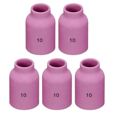 TIG Gas Lens Ceramic Cups 53N88 #10 5/8" WP 9 17 20 18 26 Welding Torch 5pk