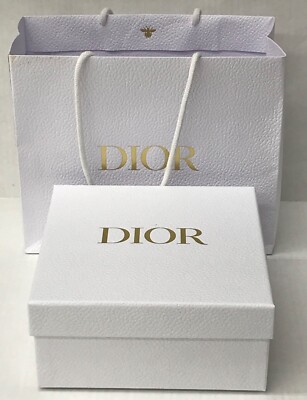 Authentic Dior Empty Perfume Box Gift box set container with bag