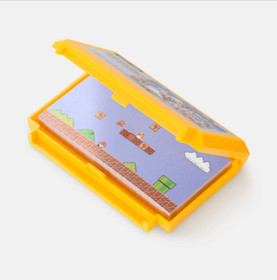 Super Mario Bros Note Memo w/Family Computer Cartridge shaped case Official