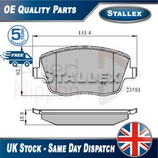 Adatto per Skoda Fabia 1999-2014 Roomster 2006-2015 Set pastiglie freno stallex anteriore