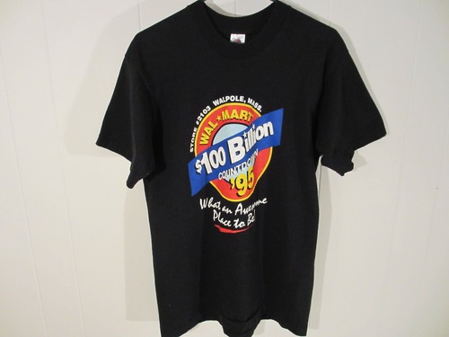 Vintage 1995 Walmart 100 Billion T 