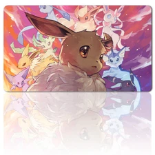 1303584 - Board Game Pokemon Eevee Playmat Games Mousepad Play Mat of TCG