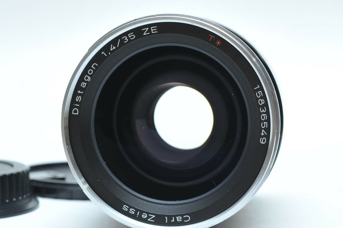 Carl Zeiss 35mm f/1.4 Distagon T* ZE Manual Focus Lens for Canon