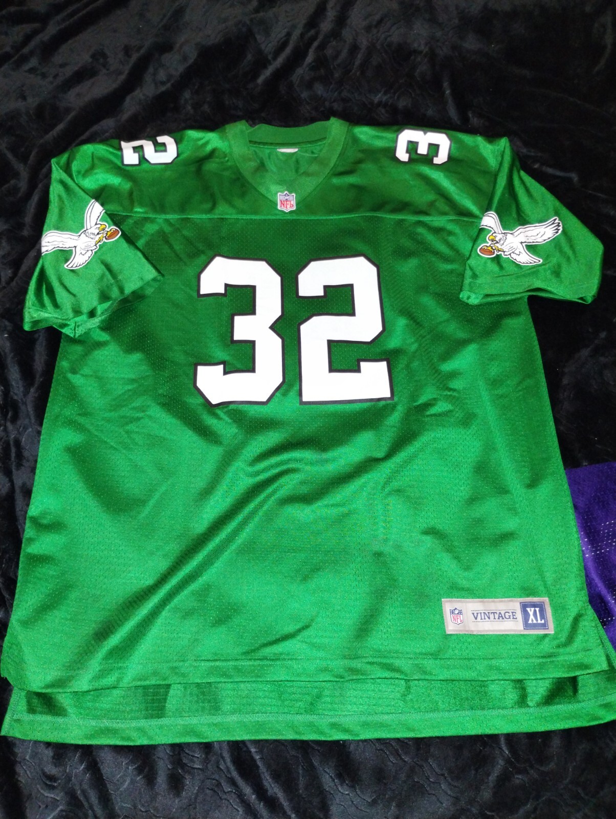 Ricky Watters 1995 Kelly Green Philadelphia Eagles Jersey Size XL