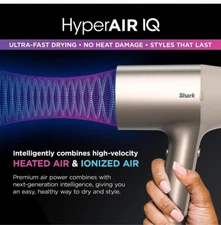 "Shark HD120BRN HyperAIR Blow Dryer + Styling Attachments"