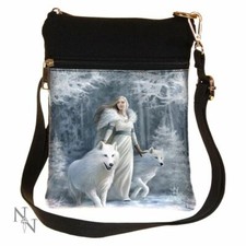 SHOULDER BAG WINTER GUARDIANS SMALL ANNE STOKES DESIGN NEMESIS NOW LADIES NEW