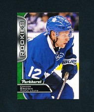 2016 UD PARKHURST HOCKEY ROOKIES CONNOR BROWN RC maple leafs rookie
