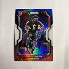 2020 Panini Prizm - Rookie Red White & Blue Prizm #324 Eno Benjamin (RC)