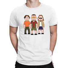 Mens Quality Cotton T-Shirt VIPwees Dude and Co Bowling Big Lebowski Inspired