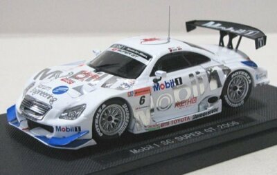 Lexus SC430 SuperGT 500 '06 #6 Mobil 1 1/43 Scale Diecast Model