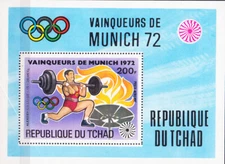 W CHAD 0287M MUNICH OLYMPIC WINNERS