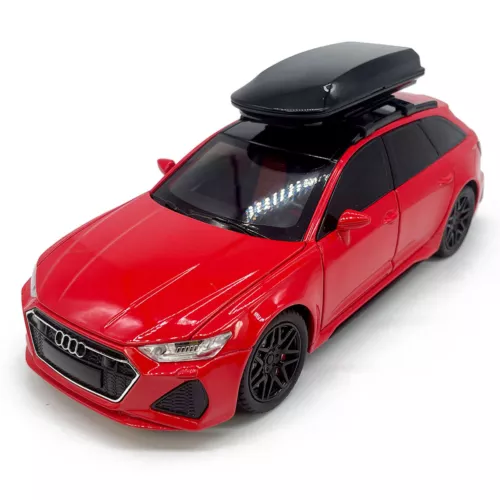 1:24 Audi RS6 Avant Model Car Wagon Die-cast Toy Cars Toys Collection Pull Back - Picture 6 of 20