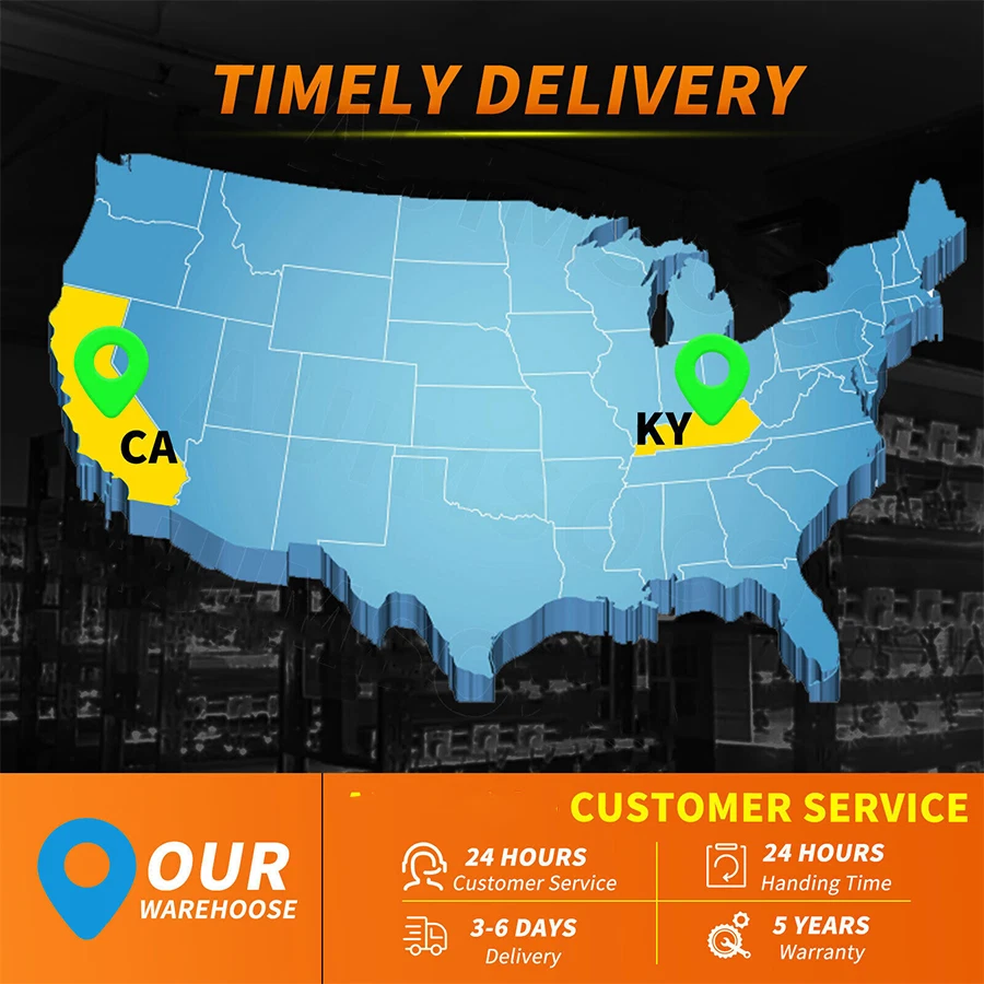 4PC H7 LED Headlight KIT Combo Bulbs High Low Beam Super Bright White 10000K Foto 4 de 4