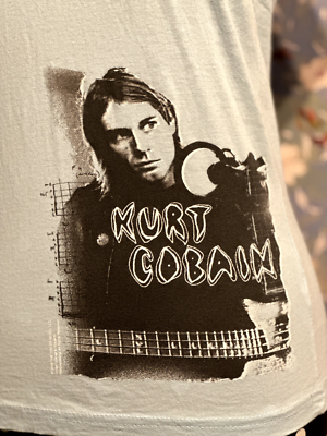 vintage curt kobain end of music tshirt | eBay