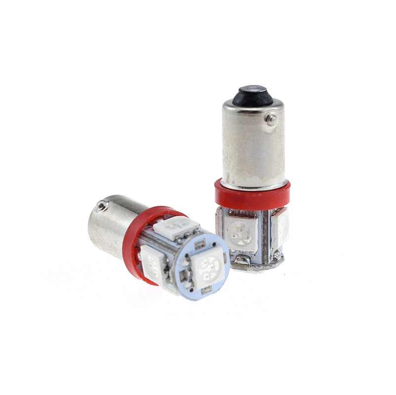 10 Piezas Rojo 12V LED Panel de Instrumentos Tablero BA9S 1815 Bombilla para Camaro Foto 3 de 4