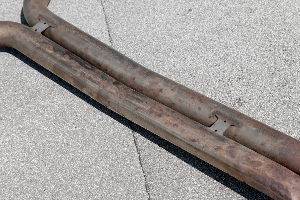 Оригинальный центральный глушитель выхлопа резонатор Porsche Panamera GTS 2010-2016 годов выпуска - Изображение 4 из 4