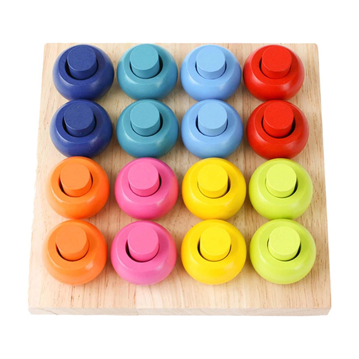 Wooden colour sorting toys deals
