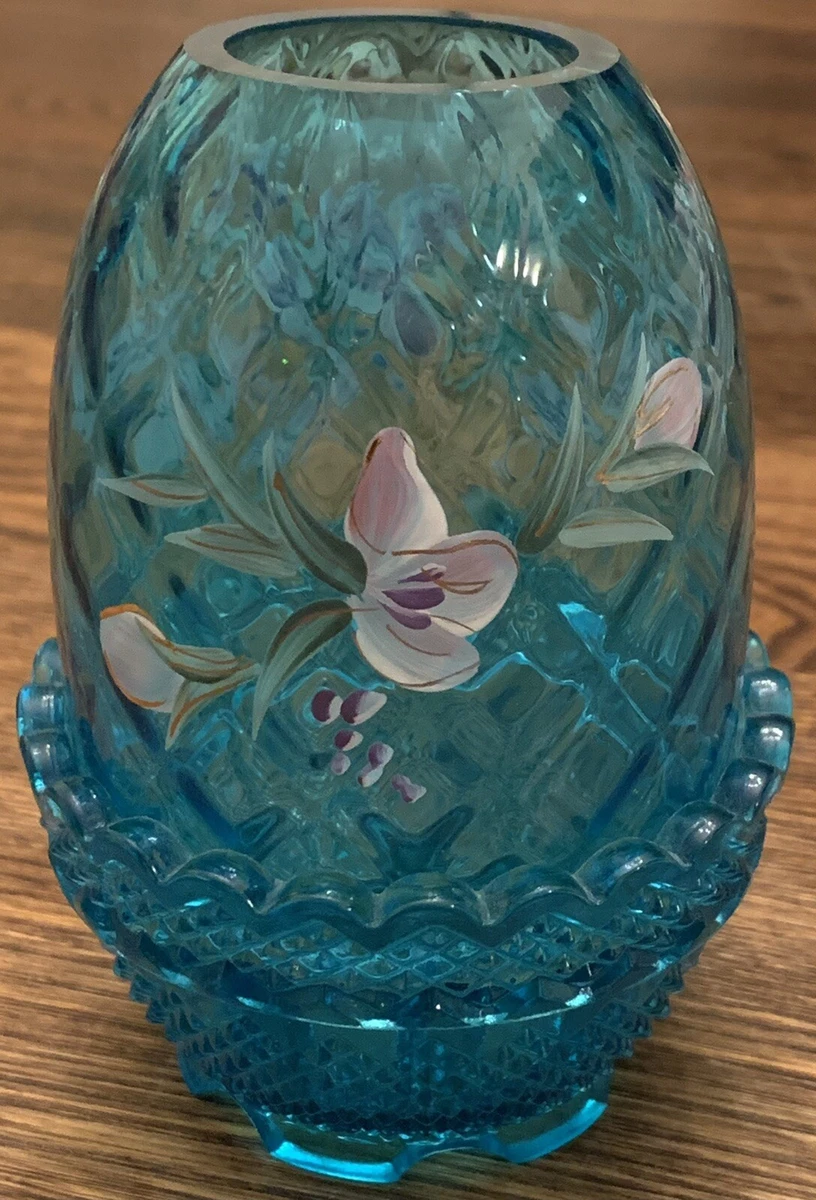 Vintage fenton 2024 fairy lamps
