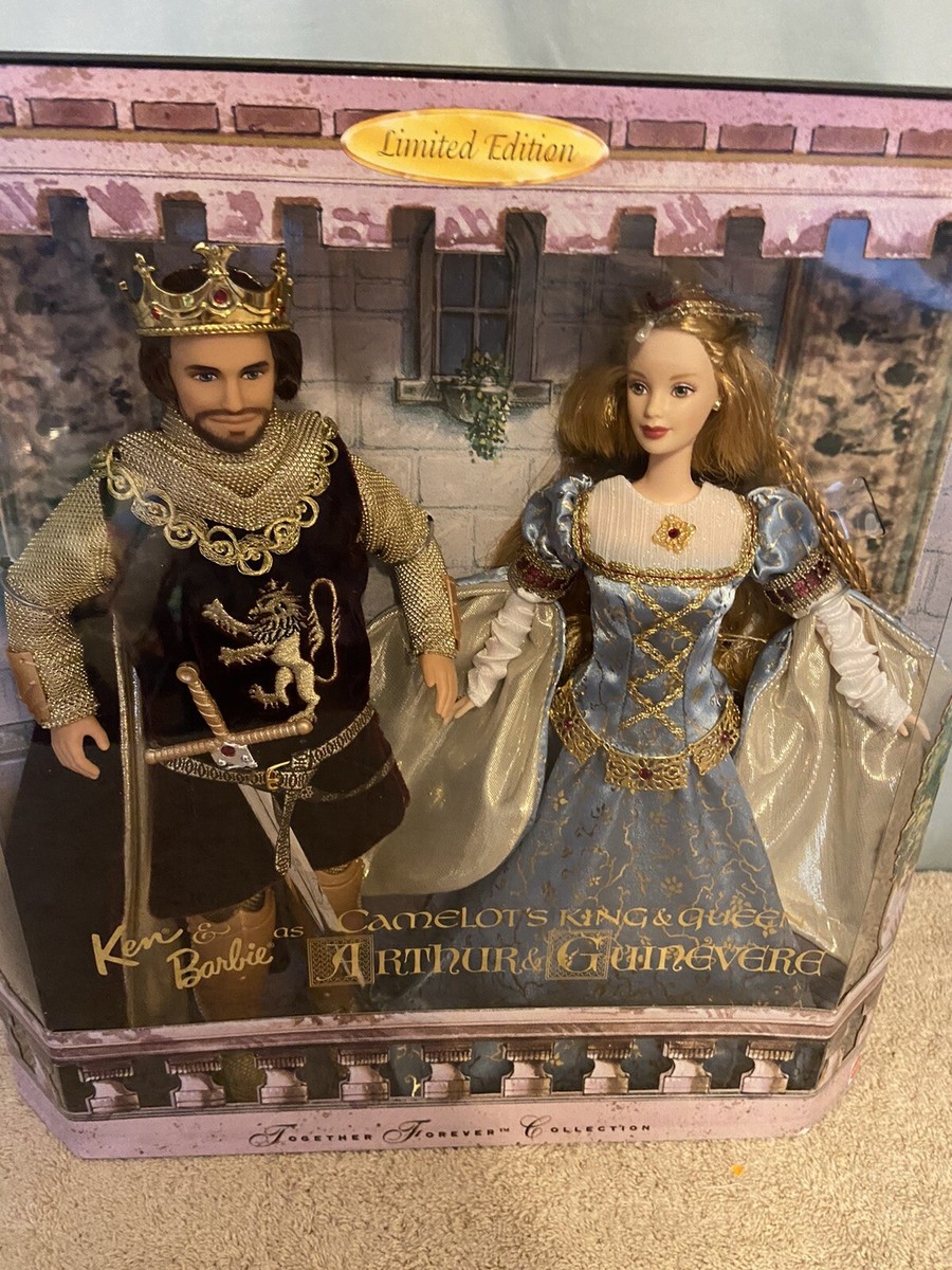 1999 Ken and Barbie as Camelot's King Arthur & Queen Guinevere