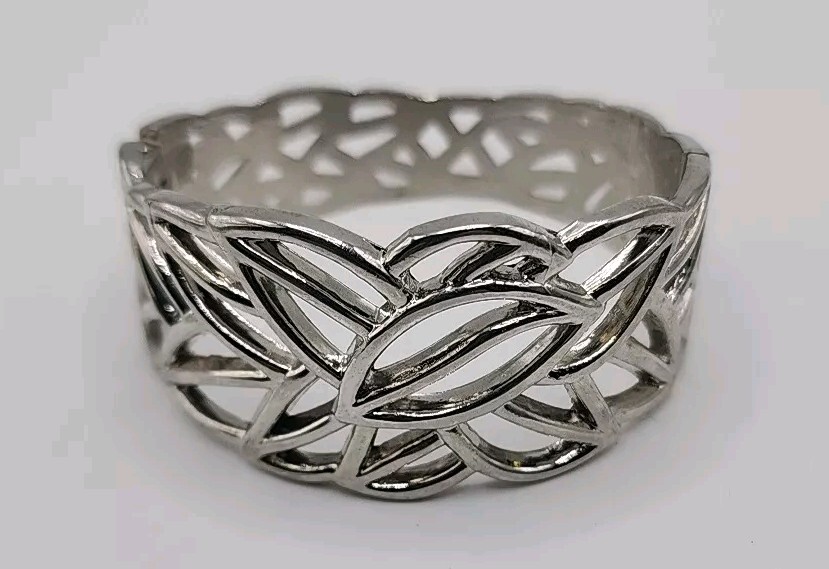 Vintage Boho Retro Stackable Metallic Silver Gold… - image 7