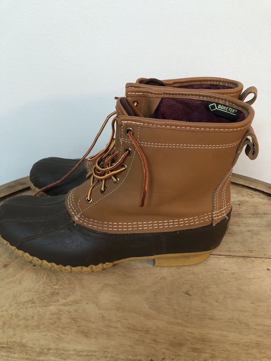 LL Bean Bean Duck Boots Gore Tex Insulated size 11 M | eBay