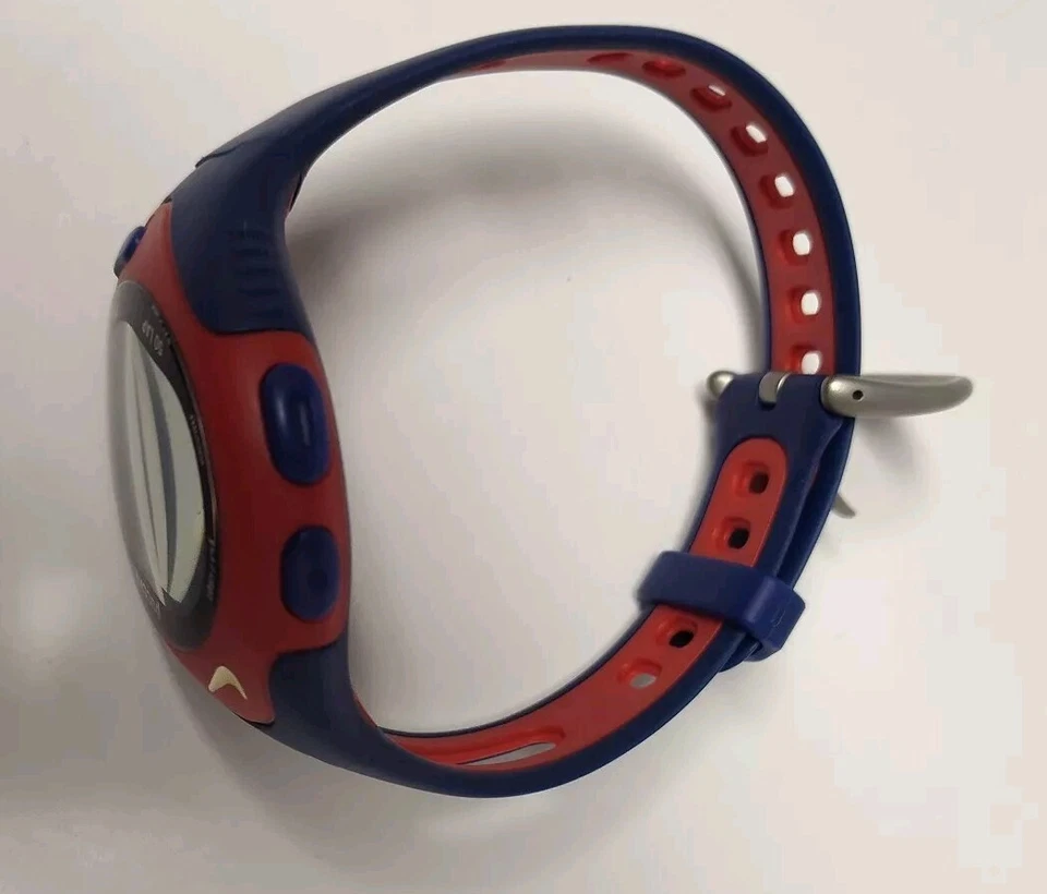 Nike Triax Speed 50 Lap Russia Track & Field Red/Blue Digital Sport Watch WL0011 - Image 4 of 4