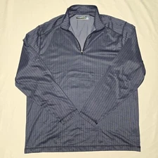 Longsleeve Pullover 1/4 Zip Mens Top Roundtree & Yorke Performance Lightweight