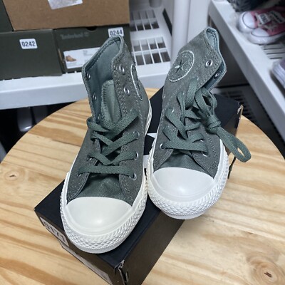 Converse CTAS Hi Vintage Lichen Egret - 364191F - Size 12 Youth