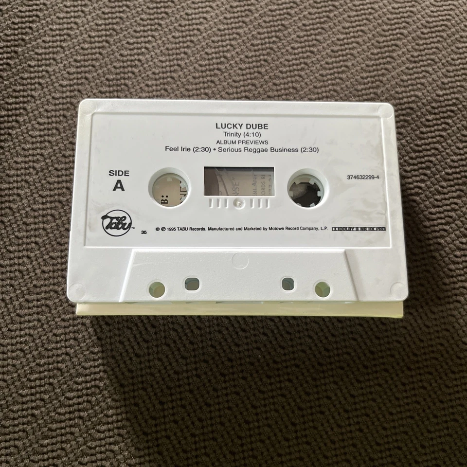 Lucky Dube & Femi Kuti Cassette Sampler Promo 1995 Reggae, RARE - Image 3 of 4