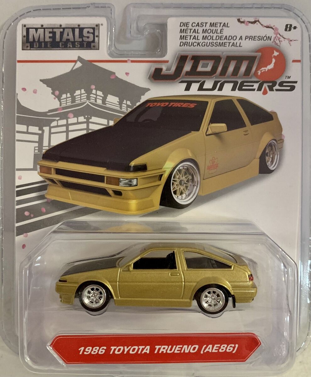 JADA 1986 TOYOTA TRUENO AE86 GOLD JDM TUNERS SERIES 1:64 SCALE | eBay JADA 1986 TOYOTA TRUENO AE86 GOLD JDM TUNERS SERIES 1:64 SCALE | eBay
