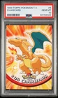 1999 TOPPS POKEMON TV CHARIZARD #6 PSA GEM MT 10 BLUE LOGO