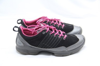ECCO Biom Train Natural Motion Shoes Women's EU 39 US 8-8.5 Black Pink Sneaker