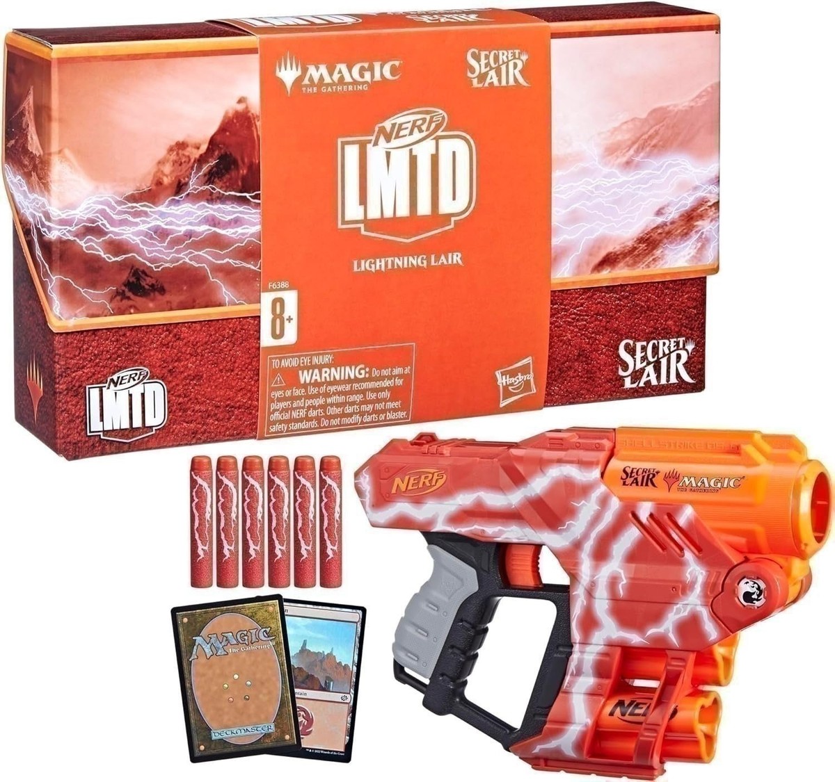 【未開封】Nerf LMTD Lightning Lair　稲妻シングルカード付 NERF LMTD Lightning Lair Magic: The Gathering Blaster NEW