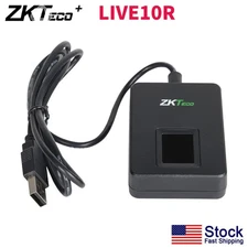 Zkteco ZK9500 Live10R 500DPI Fingerprint Reader Scanner Sensor With USB Cable