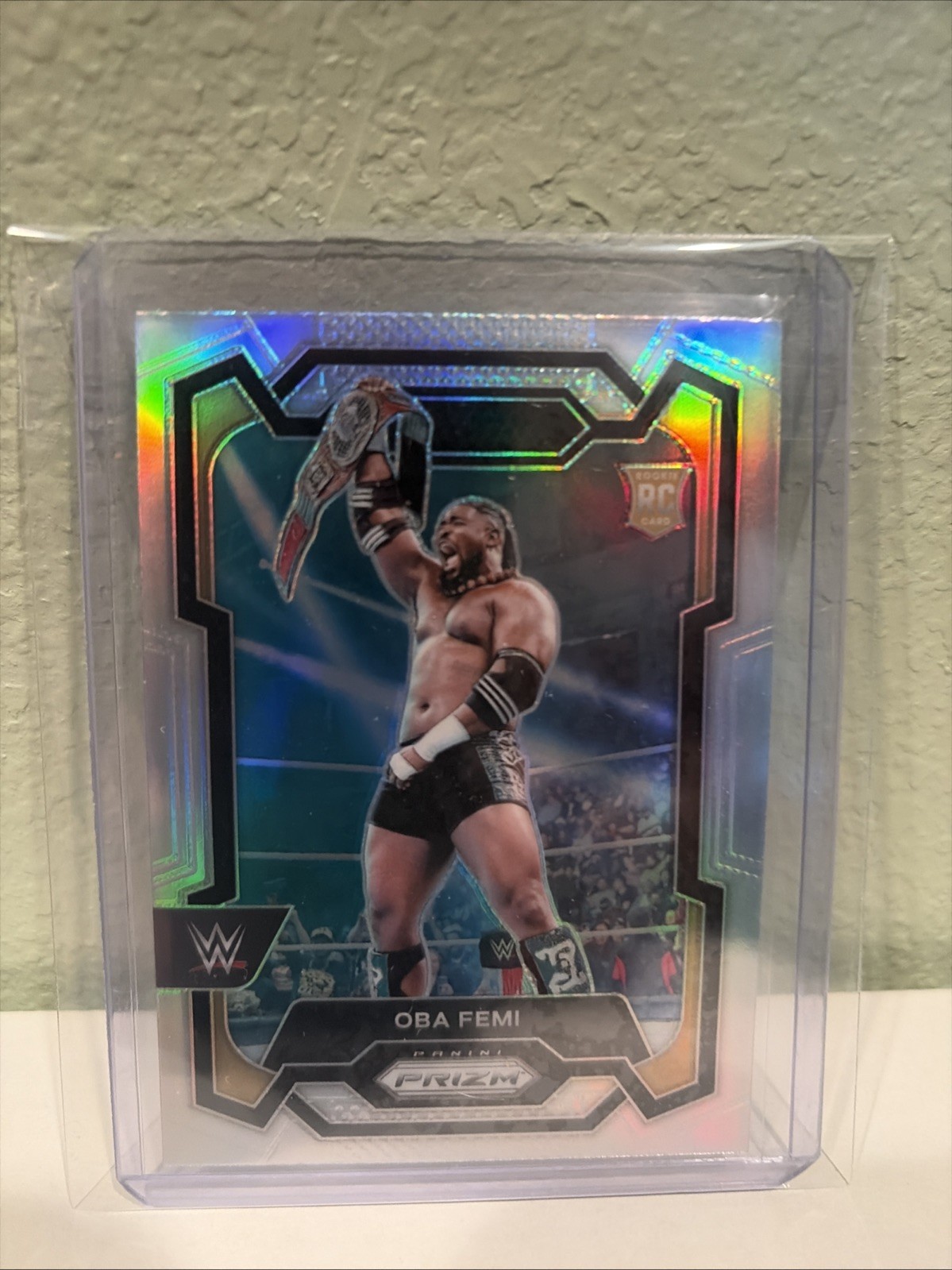 2024 Panini Prizm WWE - Oba Femi #199 Silver Prizm (RC)